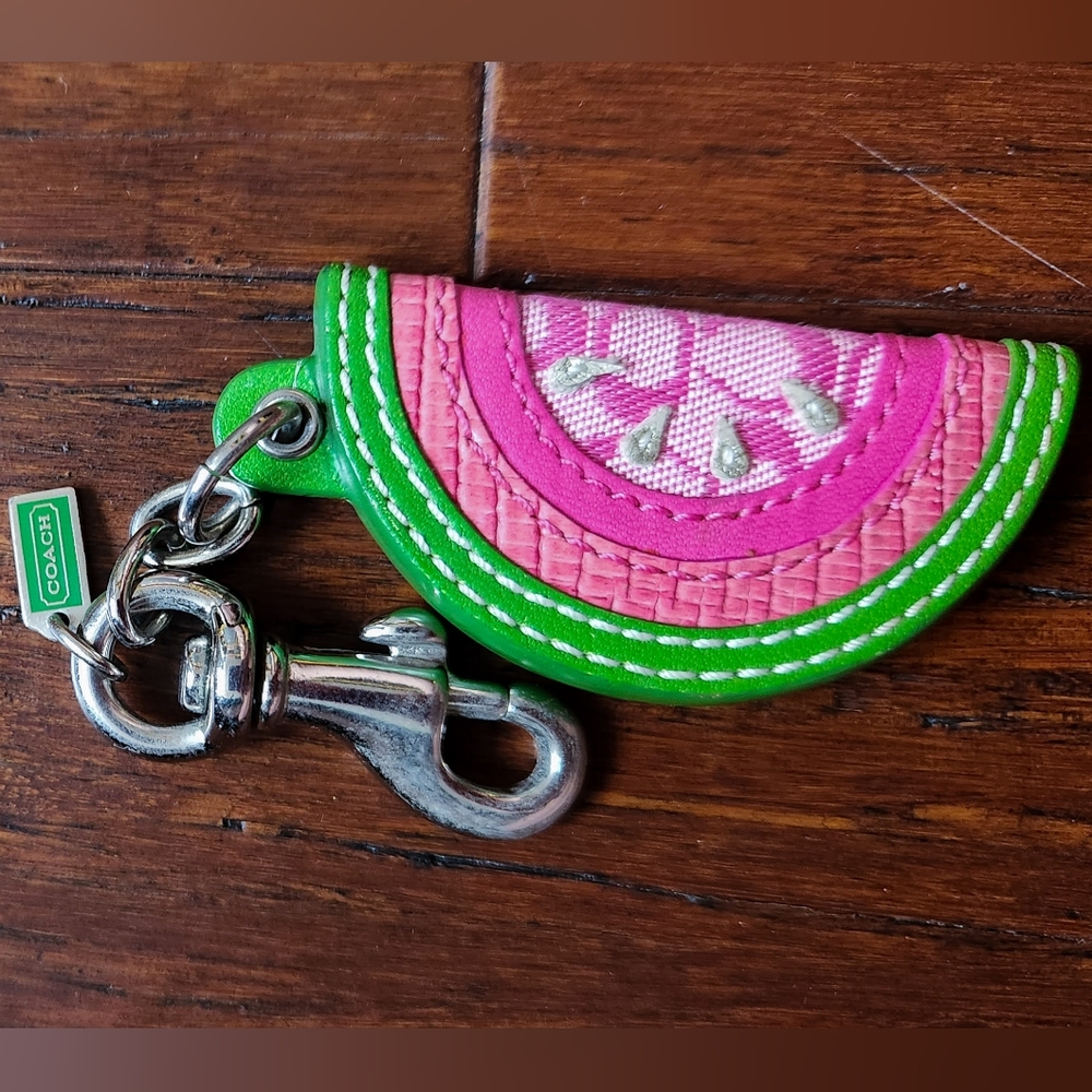 Coach Watermelon Bag Charm